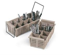 Load image into Gallery viewer, 8 Compartment Cutlery Flatware Basket with Handle