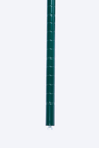 Green Epoxy Plated Post For Wire Shelving