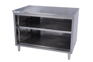 Stainless Steel Storage Welded Cabinet Open Front