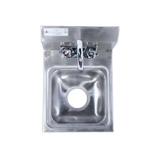 Load image into Gallery viewer, Stainless Steel Wall Mount Hand Sink with Faucet