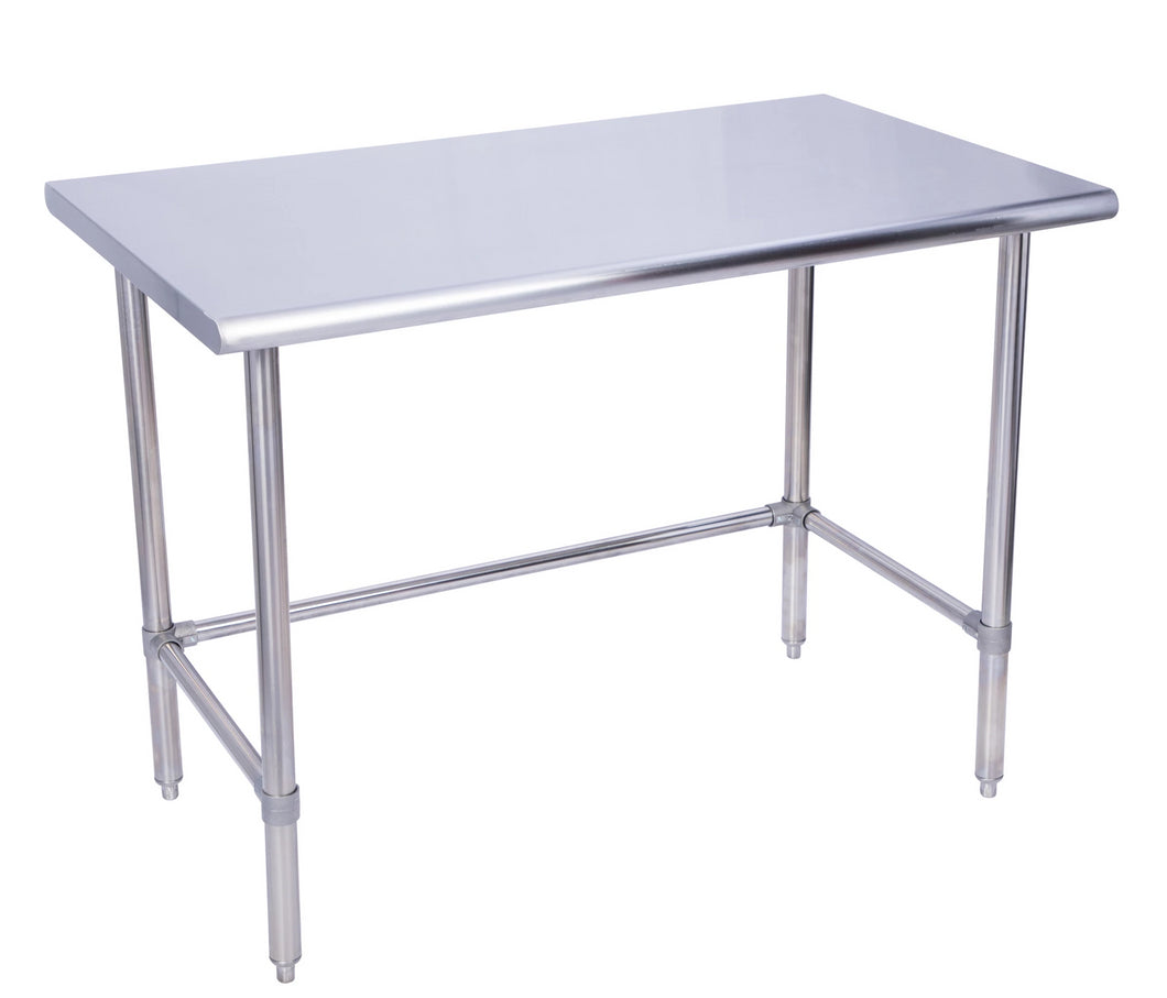 Stainless Steel Work Table With Cross Bar