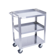 Load image into Gallery viewer, Heavy Duty Stainless Steel Push Cart Welded Push Cart