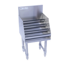 Load image into Gallery viewer, 4 Tier Stainless Steel Liquor Display Rack Restaurant Commercial Grade