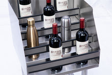 Load image into Gallery viewer, 4 Tier Stainless Steel Liquor Display Rack Restaurant Commercial Grade