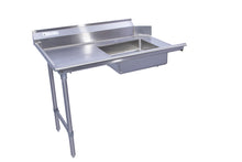 Load image into Gallery viewer, Stainless Steel Soil Straight Dishtable On the Left