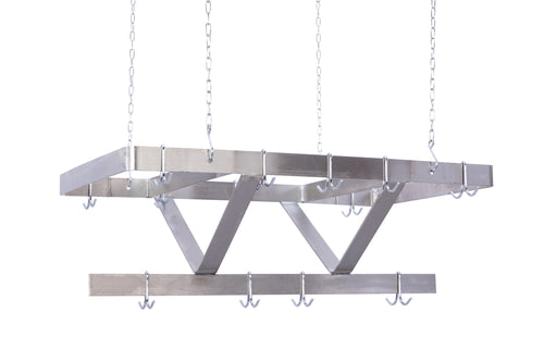 Stainless Steel Ceiling Mounted Pot Racks