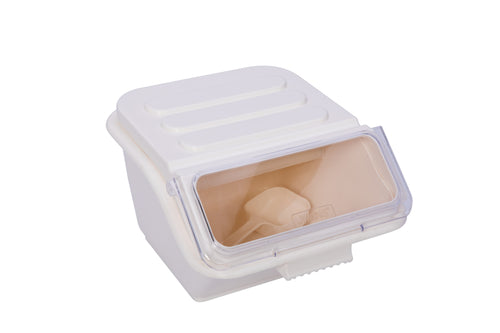 8 Litters Plastic Ingredient Bin With Slide Lid