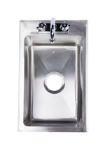 Load image into Gallery viewer, KCS-DIS11x17-10 Stainless Steel Single Bowl Drop In Sink 11x17x10