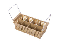 Load image into Gallery viewer, 8 Compartment Cutlery Flatware Basket with Handle