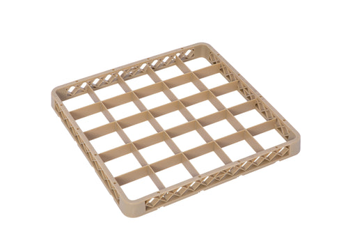 25 Compartment Plastic Glass Rack Extender