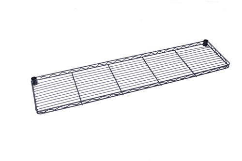 Black Epoxy Cantilever Wire Shelf For Commercial Heavy Duty