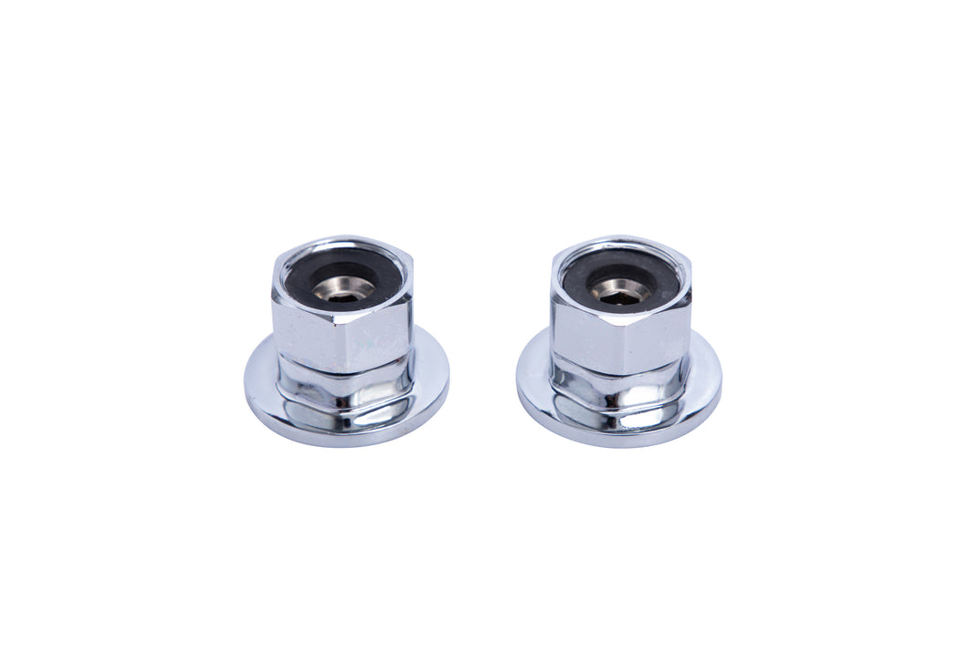 KCS-ZZOO Commercial Coupling Flanges For Sink Faucet set of 2