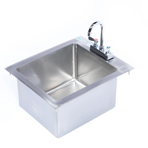 Stainless Steel Single Bowl Drop In Sink