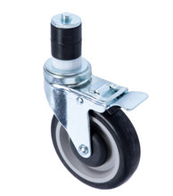 Load image into Gallery viewer, CT-5W 5&quot; Swivel Stem Caster for Work Table/Equipment Stand