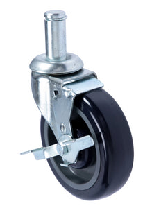 CT-5 5" Stem Caster for Wire Shelving