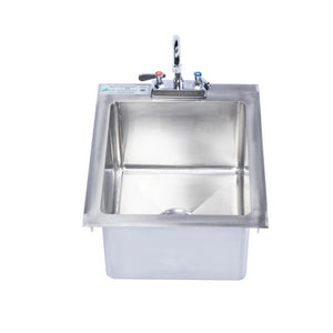 Stainless Steel Single Bowl Drop In Sink