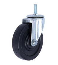 Load image into Gallery viewer, CT-4 4&quot; Threaded Polyurethane Casters for Wire Shelving