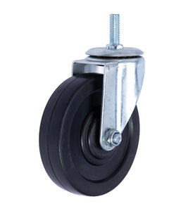 CT-4 4" Threaded Polyurethane Casters for Wire Shelving