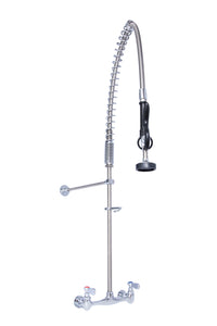 8" Center Wall Mount Pre-Rinse Faucet- KCS-CF8