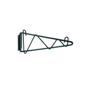 Black Epoxy Wire Shelving Single Wall Brackets Wall Mount