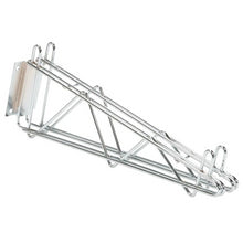 Load image into Gallery viewer, Chrome Wire Shelving Double Wall Brackets Wall Mount