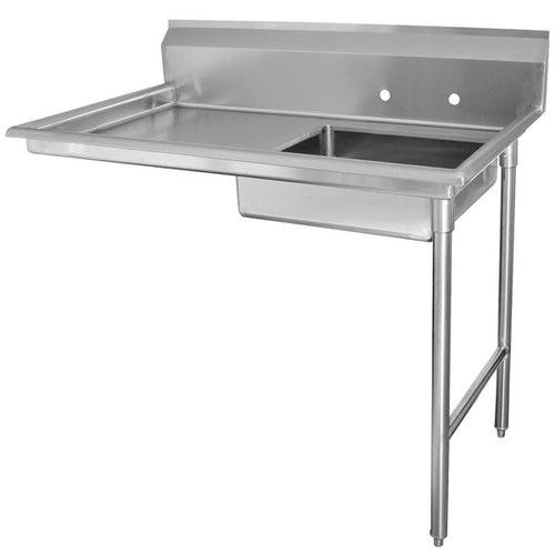 Stainless Steel Sink On the Right Undercounter Dishtable